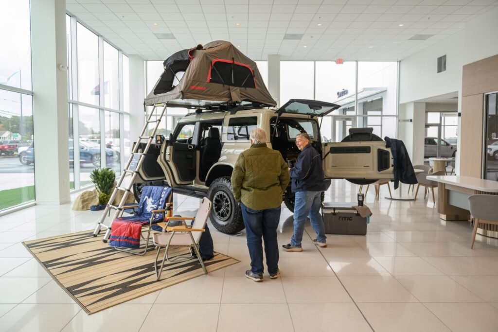 The New Ford dealer redesign Turns Showrooms Into "Apple Store" Spaces 1 Ford dealer redesign