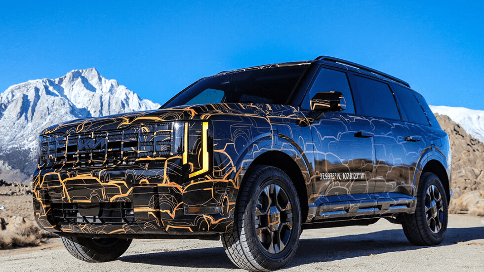 2027 Kia Telluride LA Auto Show Debut Confirmed – Stunning Camouflaged SUV Teased! 2 image 361