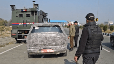 Tata's Secret New Sierra SUV Just Got Stopped in J&K! 3 image 588