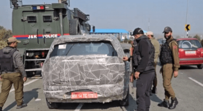 Tata's Secret New Sierra SUV Just Got Stopped in J&K! 2 image 589