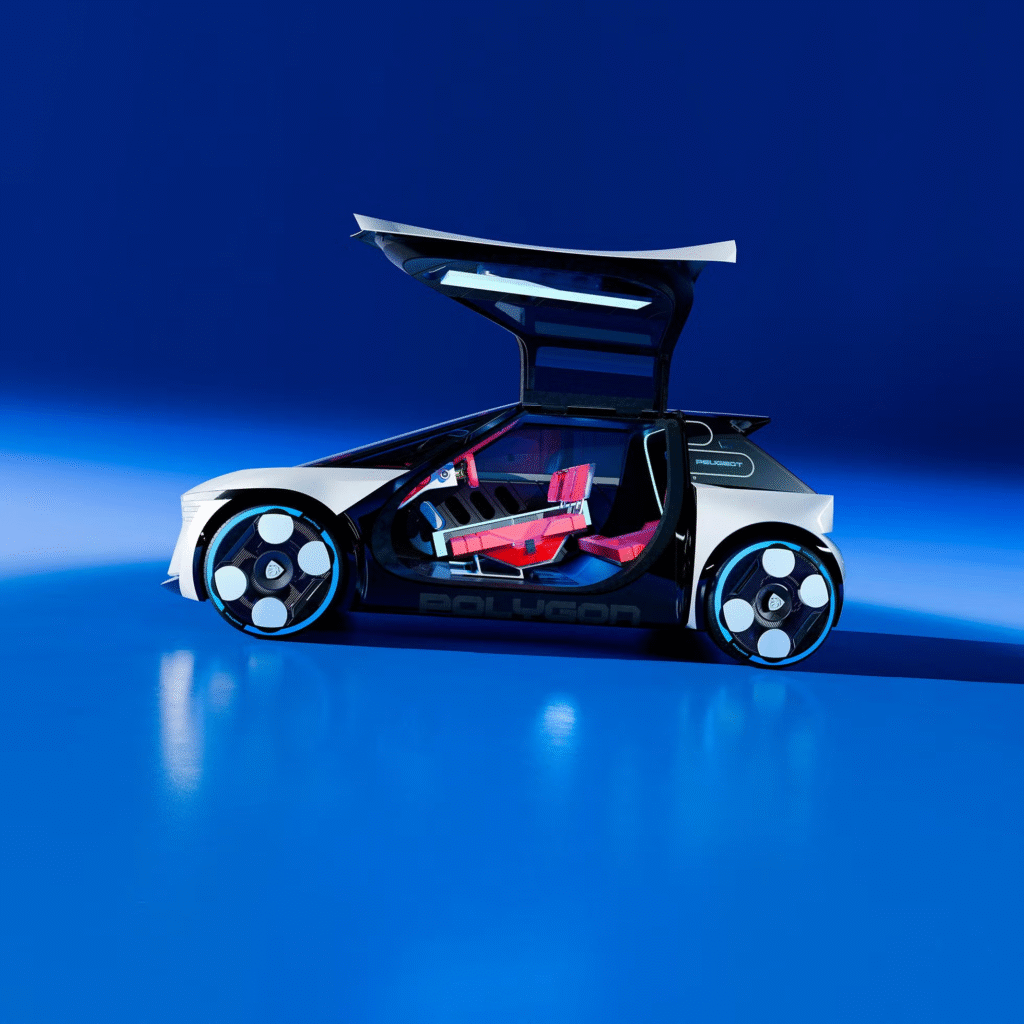 Peugeot Polygon Concept Previews Futuristic 'Hypersquare' Steering Wheel 3 image 684