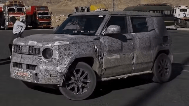 MAHINDRA IS BUILDING A NEW “RETRO” SUV — SPY SHOTS REVEAL THE VISION S. 2 image 922