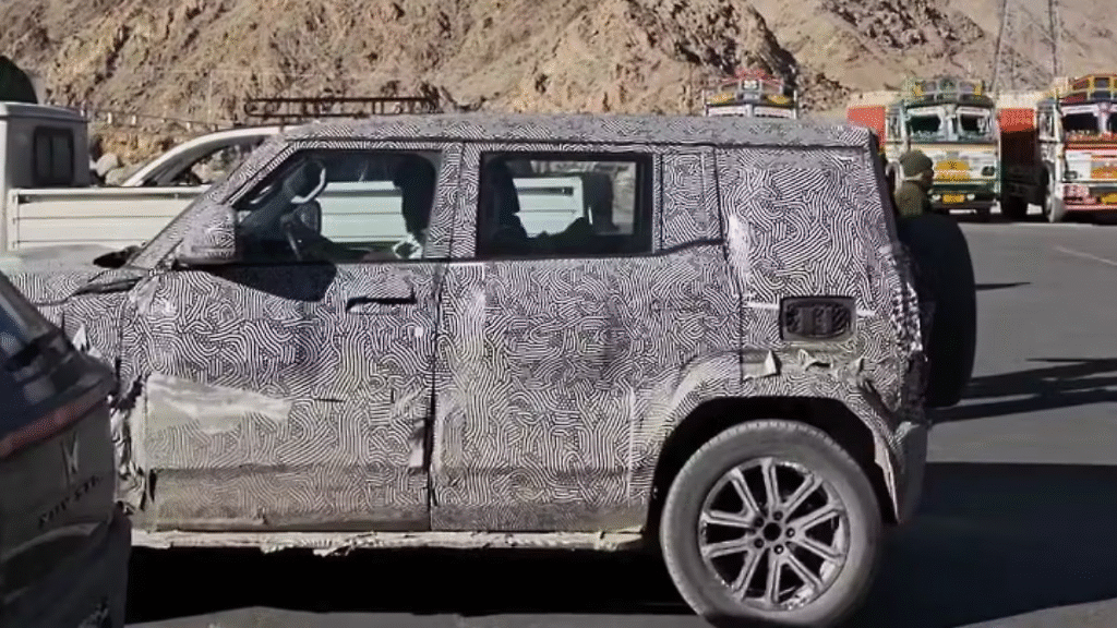 MAHINDRA IS BUILDING A NEW “RETRO” SUV — SPY SHOTS REVEAL THE VISION S. 3 image 923