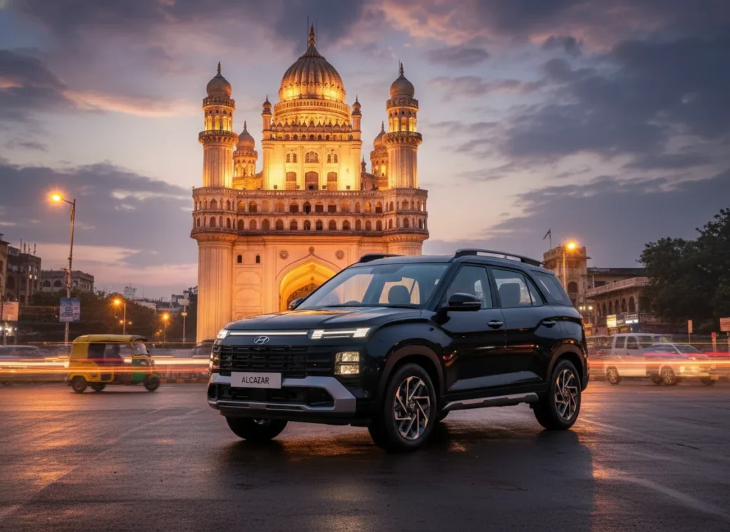 Hyundai Alcazar On Road Price in Hyderabad 2025