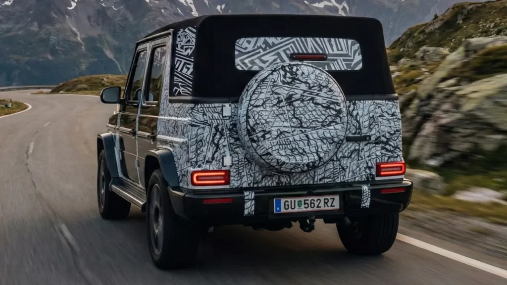Mercedes G-Wagen Convertible