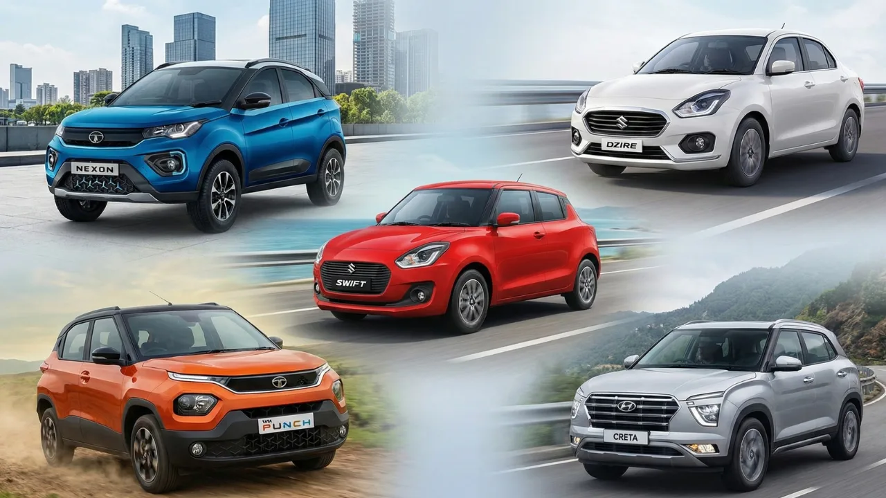 Top Selling Cars Nov 2025