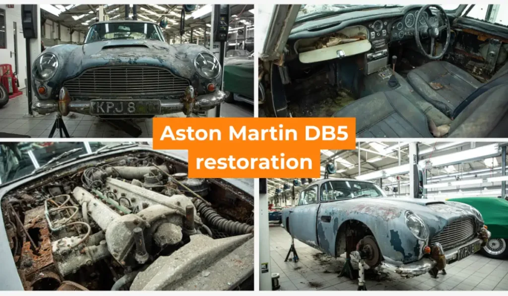 Aston Martin DB5 restoration