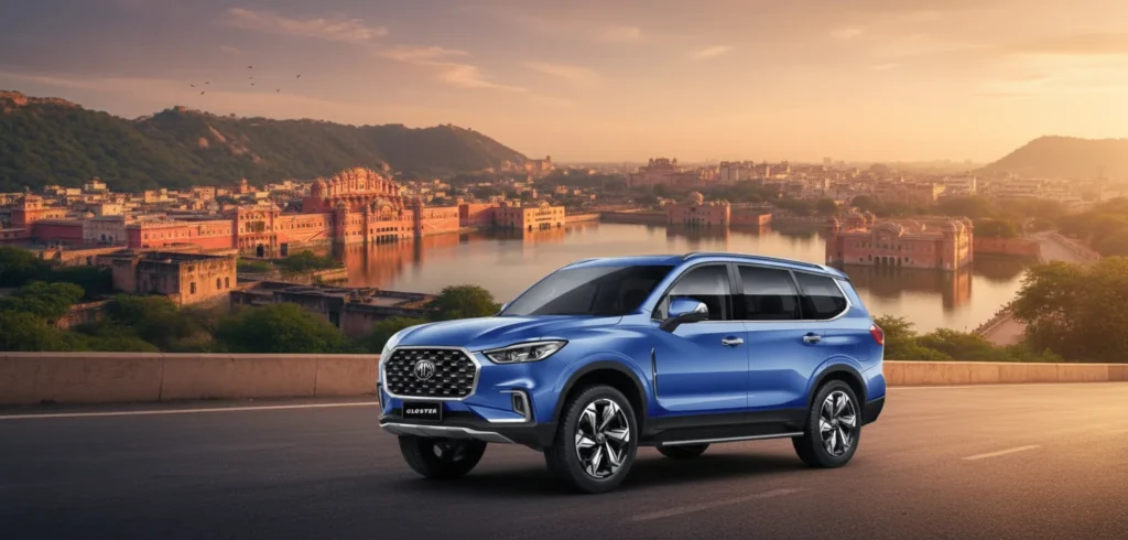 MG Gloster On Road Price in Jaipur 2025